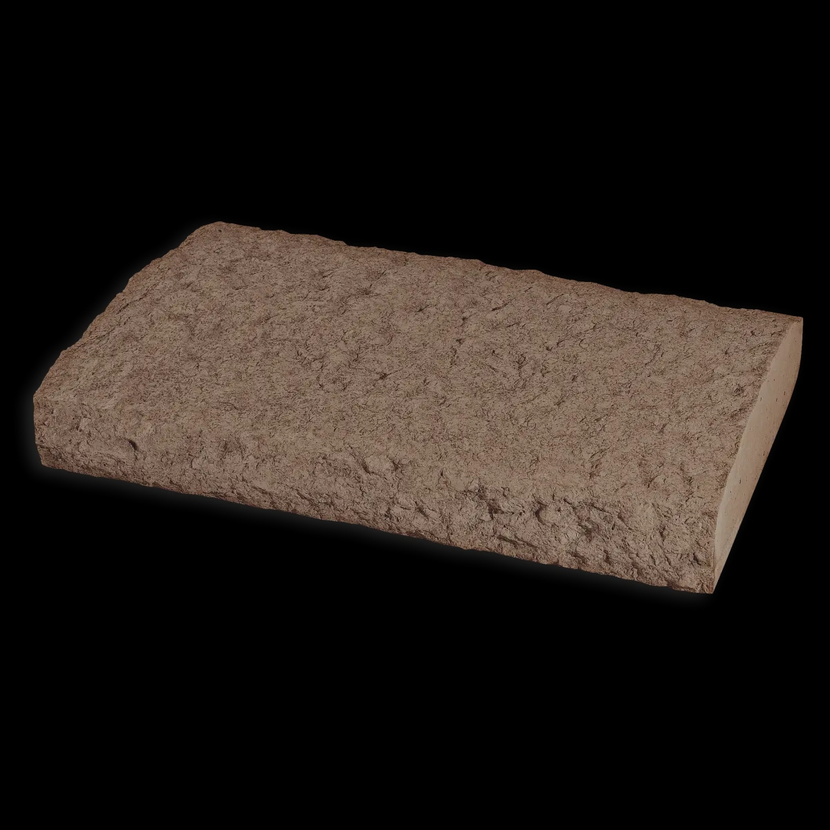 Wall cap dark brown
