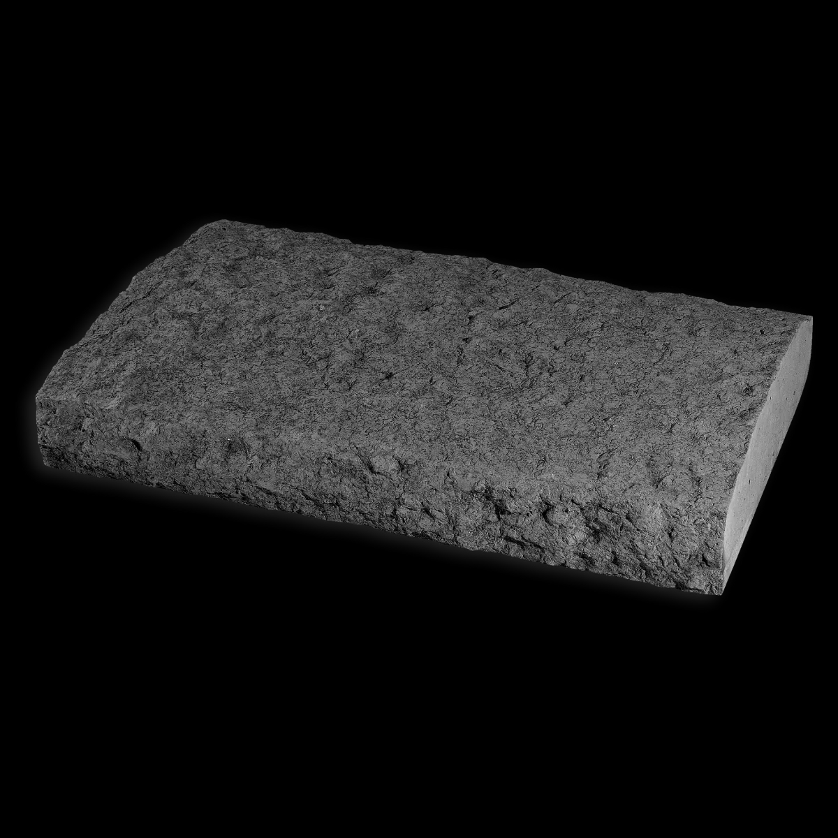 Wall cap dark grey