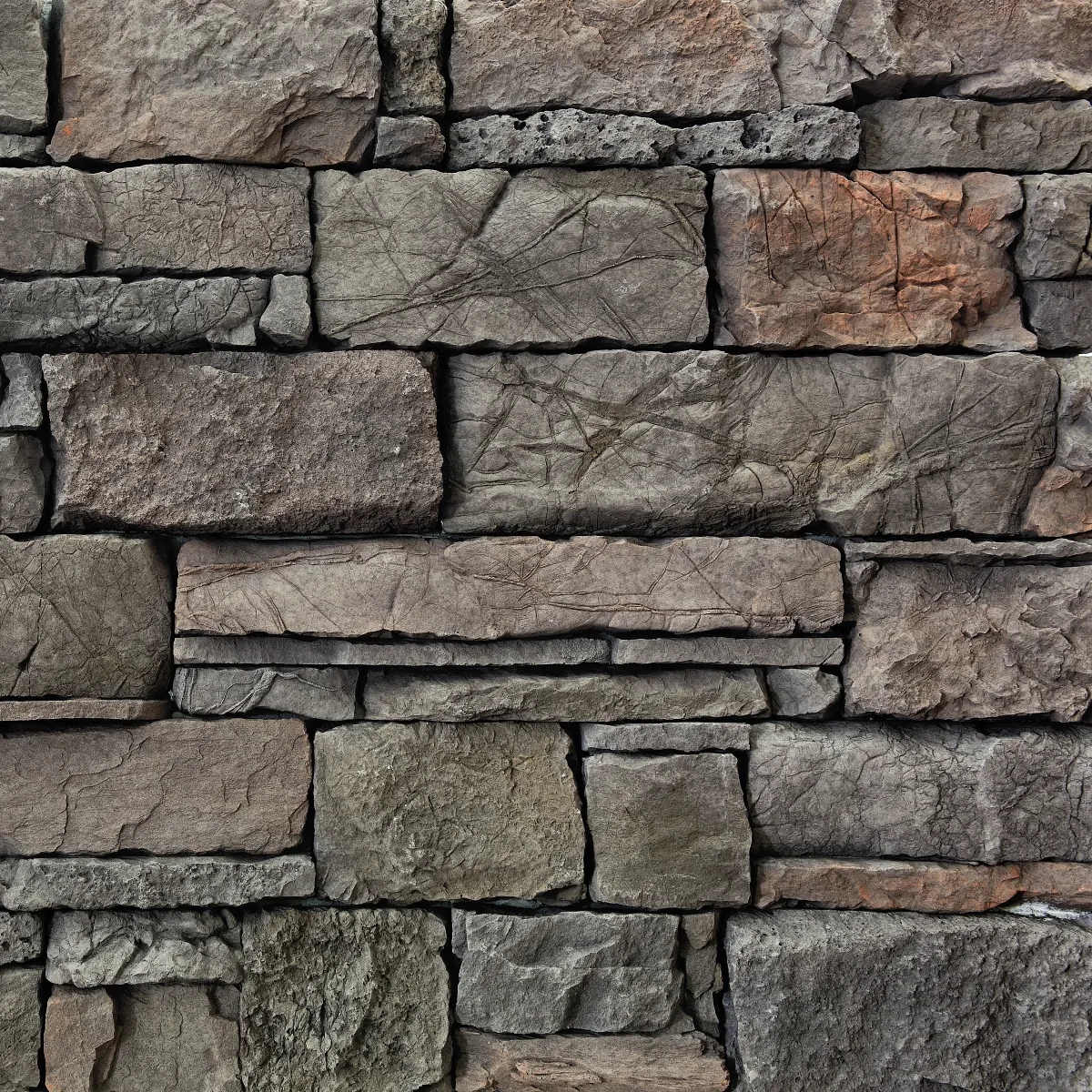 Stone tile Lodge brown