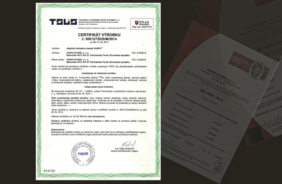 The product certificate