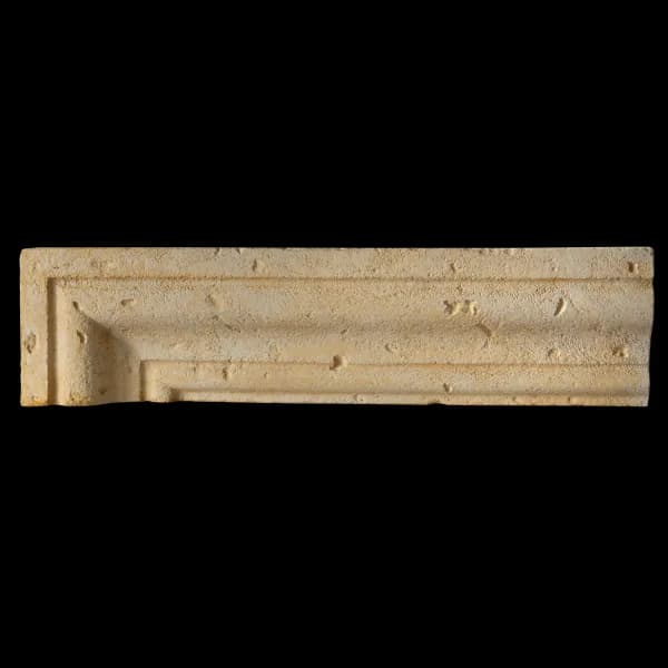 Facade stucco profile made of concrete - left upper molding