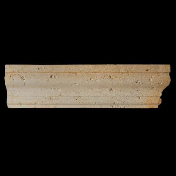 Facade stucco profile made of concrete - right bottom molding