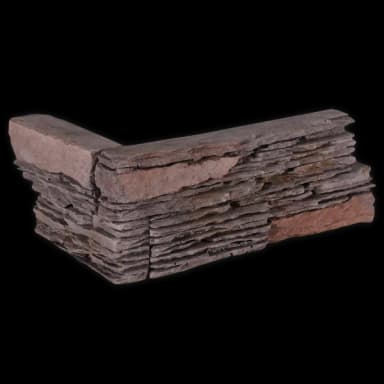 Slate Fatima purple - Edge piece