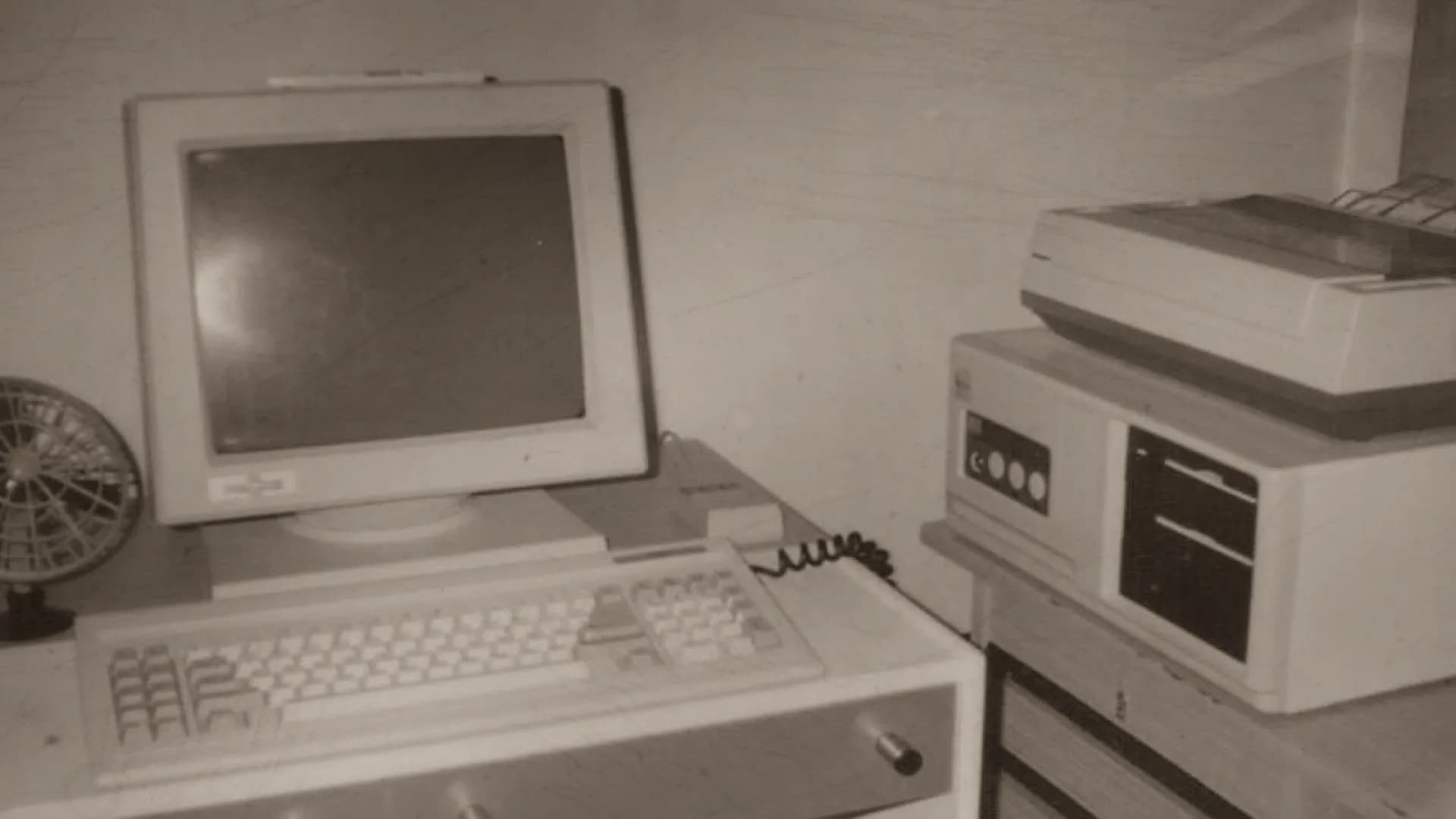 Modern technology arrives